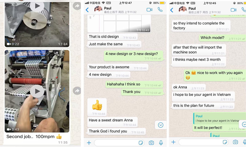 Ly Rs350 Semi Rotary Die Cutting Machine in China