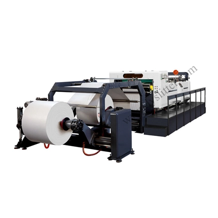 Jumbo Paper Roll High Speed Rotary Knife Sheet Cutting Machine