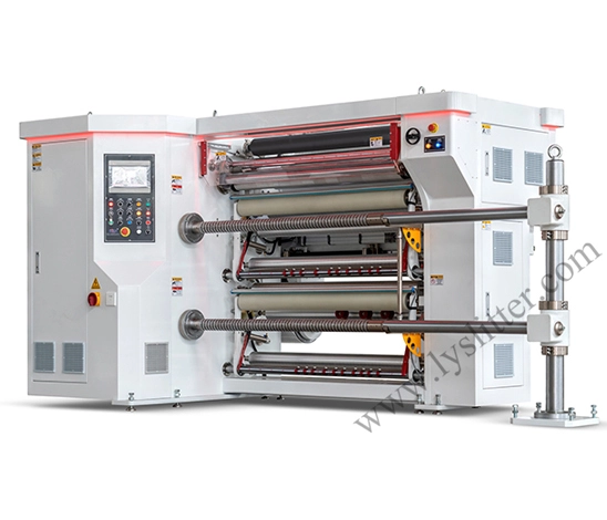 Characteristic of LYS-K1300/1600 Flexible Film High Speed Slitting Machine