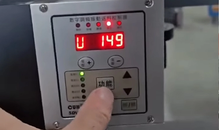 Core feeding device set instruction