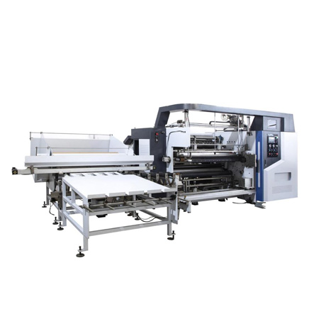 HCH3-1300R2/1700R2 Paper Film Double Shaft Rewinding Machine