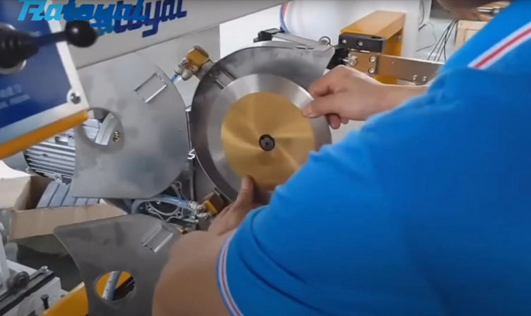 How To Install Blade For Tape Log Slitter Machine?