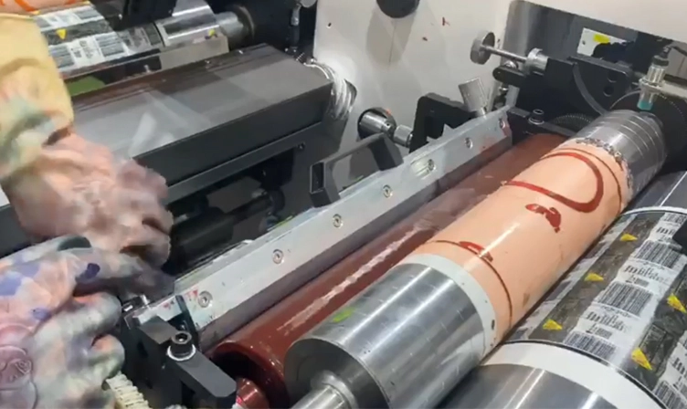 How to Remove and Install the Printing Cylinder, Anilox Cylinder and Ink Container