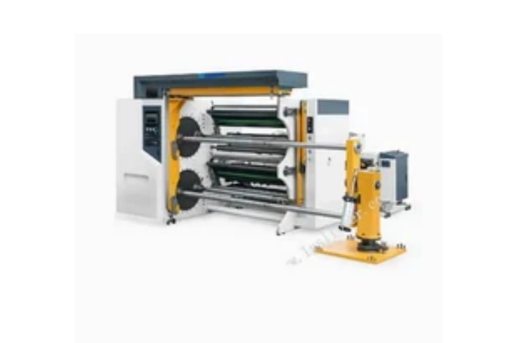 Pro Serious Four-Axis Non Stop Turret Slitting Rewinding Machine