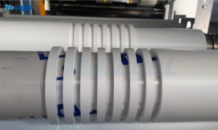 Testing PTFE Material on CORE SERIES Slitting Machine | 10mm Precision Slitting for Film