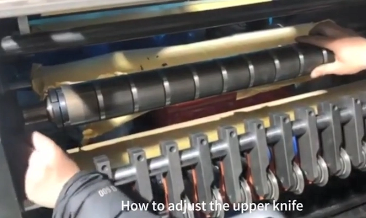 Thermal Paper Slitting Machine Tool Change Tutorial Part2